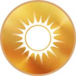 symbols-illuminati-buttons-gold-sun-color