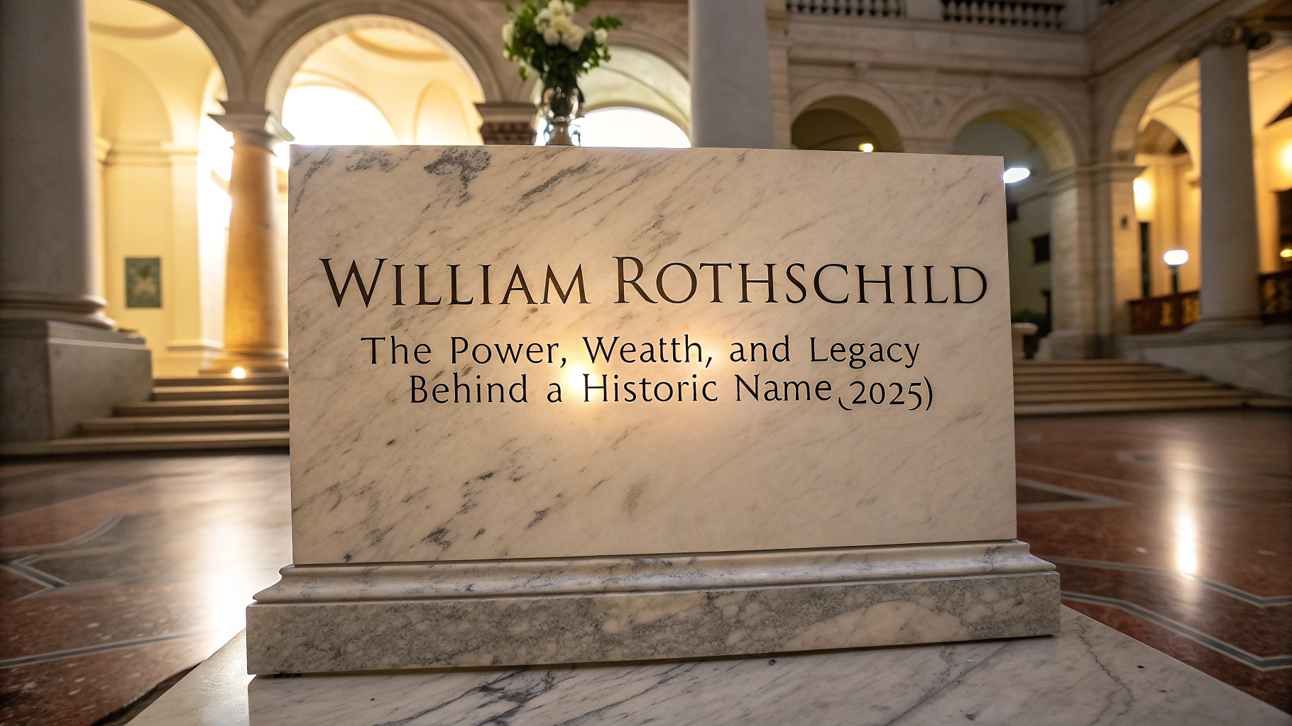 William Rothschild: The Power, Wealth, and Legacy Behind a Historic Name (2025)